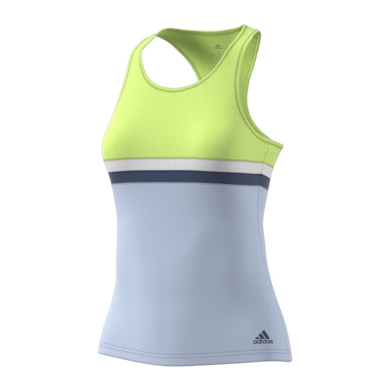 adidas Tennis-Tank Club gelb/blau Damen