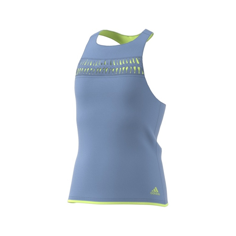 adidas Tennis-Tank Melbourne #18 hellblau Mädchen