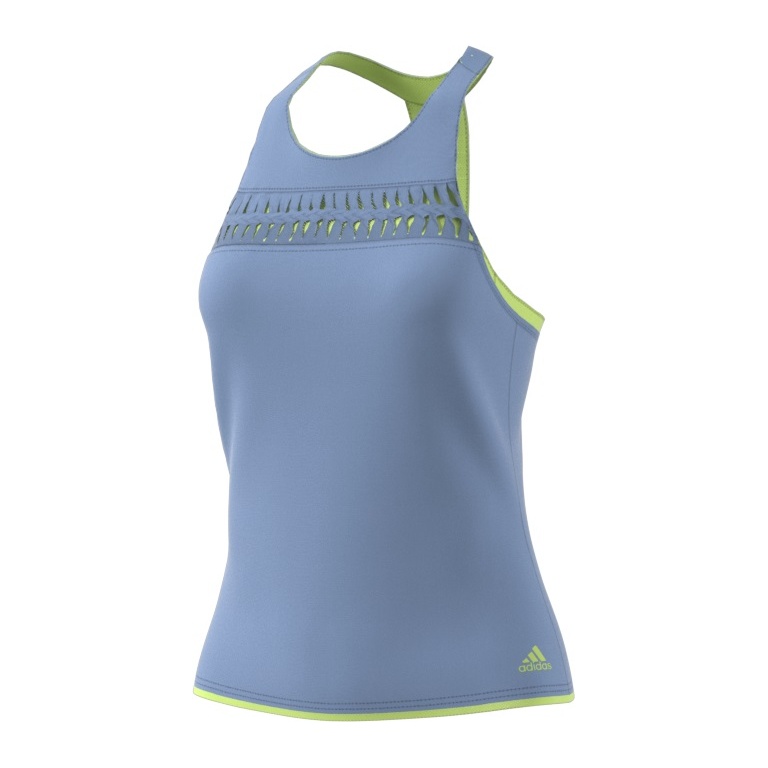 adidas Tennis-Tank Melbourne #18 hellblau Damen