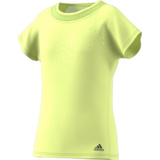 adidas Tennis-Shirt Dotty #18 gelb Mädchen