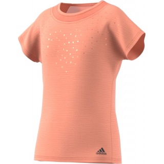 adidas Tennis-Shirt Dotty koralle Mädchen