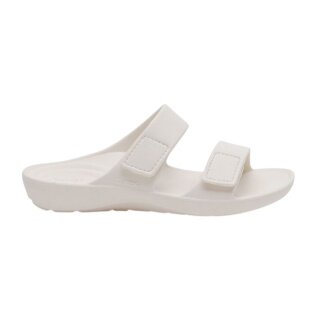 Aetrex Sandale Kaia Two Band Slide beige Damen