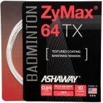 Ashaway Badmintonsaite Zymax 64 TX weiss 10m Set