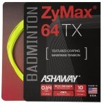 Ashaway Badmintonsaite Zymax 64 TX gelb 10m Set