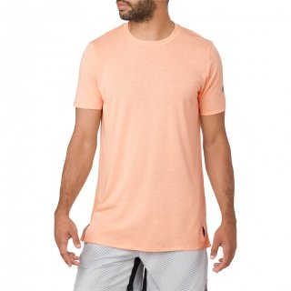 Asics Lauf-Tshirt Gel Cool #18 orange Herren