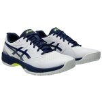 Asics Hallen-Indoorschuhe Gel Court Hunter 3 (Beweglichkeit) weiss/blau Herren