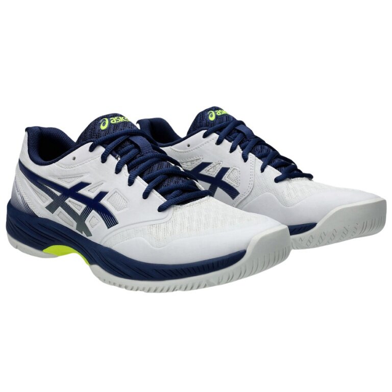 Asics Hallen-Indoorschuhe Gel Court Hunter 3 (Beweglichkeit) weiss/blau Herren