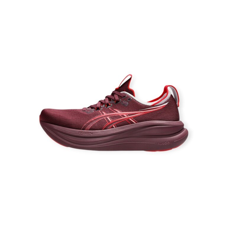 Asics Laufschuhe Gel Nimbus 28 (Dämpfung) burgundrot Damen