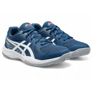 Asics Hallen-Indoorschuhe Upcourt 6 GS (Grundschule) dunkelblau/weiss Kinder