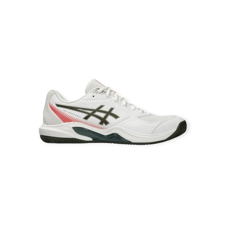 Asics Tennisschuhe Gel Dedicate 9 Clay/Sandplatz weiss/khaki Herren