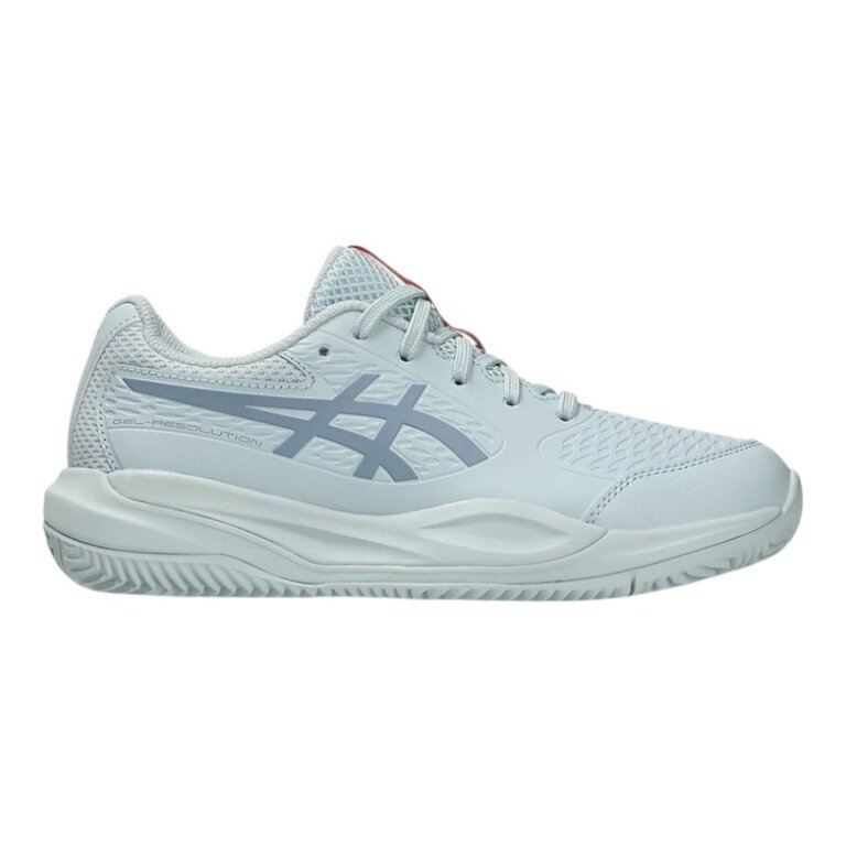 Asics Tennisschuhe Gel Resolution X Clay/Sandplatz 2025 skyblau/grau Kinder