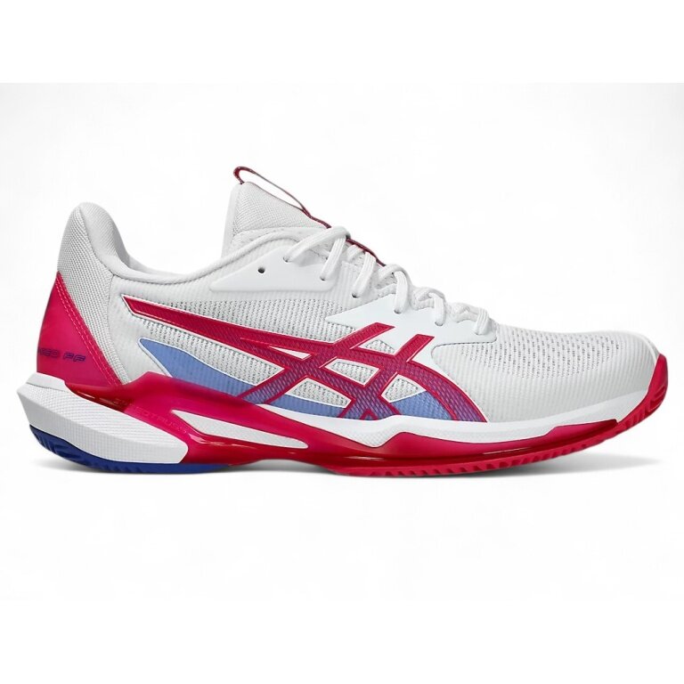 Asics Tennisschuhe Solution Speed FF 3 Clay/Sandplatz 2025 weiss/rosa Damen