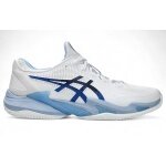 Asics Tennisschuhe Gel Court Novak FF 3 Clay/Sandplatz/Stabilität 2025 weiss/blau Herren