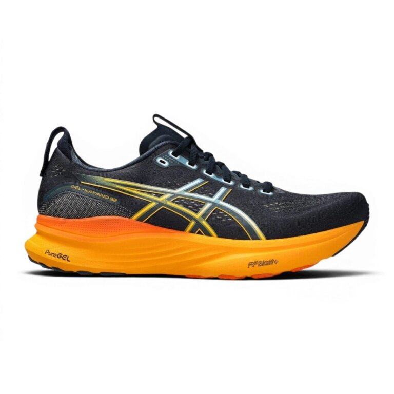Asics Laufschuhe Gel Kayano 32 (Stabilität) 2026 navyblau/orange Herren