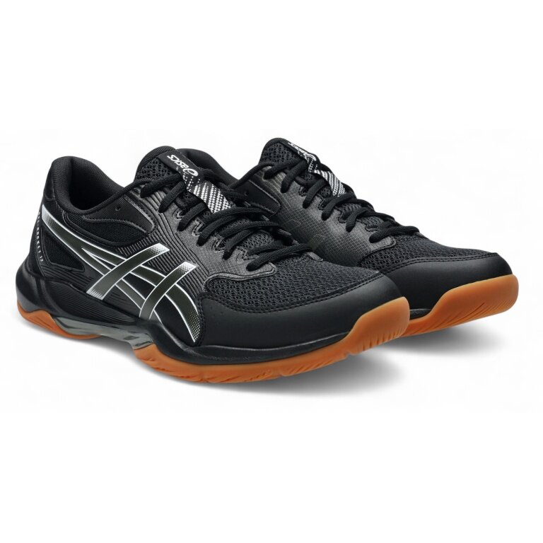 Asics Hallen-Indoorschuhe Gel Rocket 12 (multifunktional/Stabiltät) 2025 schwarz Herren
