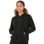 Athlecia Kapuzenpullover Jacey Fullzip (weiches Material, höchster Tragekomfort) schwarz Damen