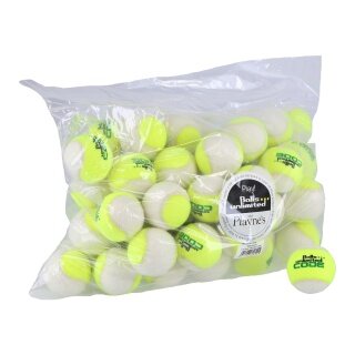 Balls Unlimited Tennisbälle Code Green (drucklos) gelb/weiss 60er Beutel