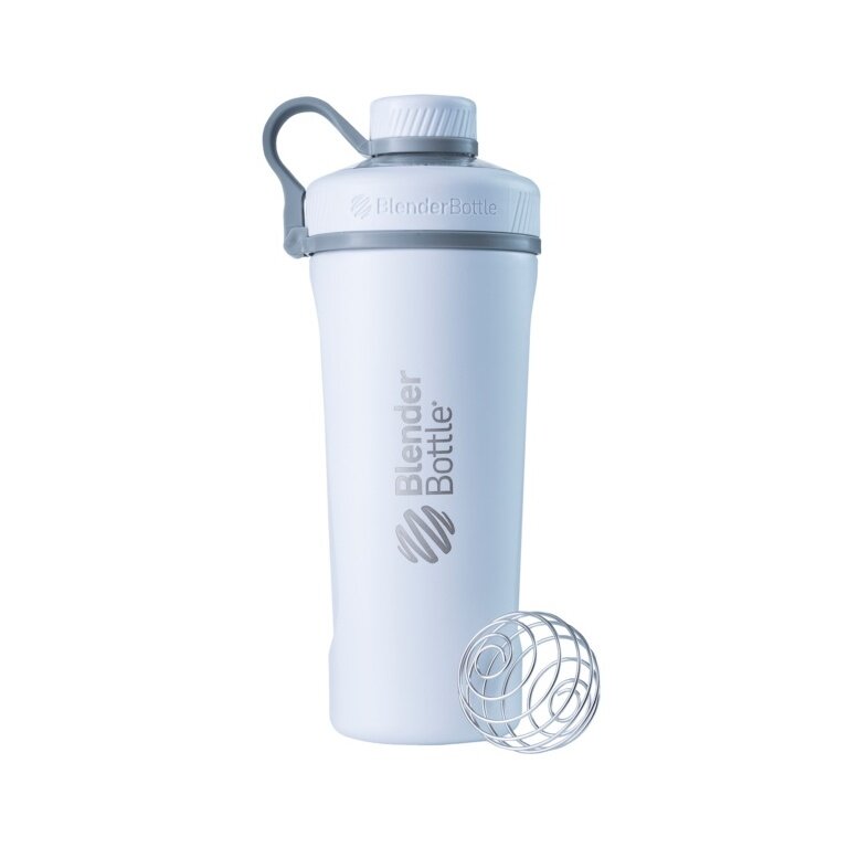 BlenderBottle Trinkflasche Radian Thermo Edelstahl (robuste, doppelwandige Isolierung) 770ml weiss