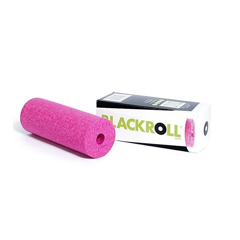 Blackroll Faszienrolle MINI (gezielte Massage für Füße, Beine, Arme) pink - 1 Stück