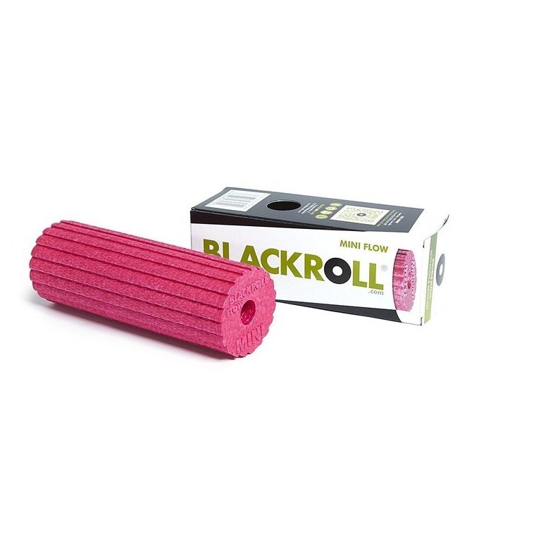 Blackroll Faszienrolle MINI FLOW (für Arme, Beine & Füße) pink - 1 Srück