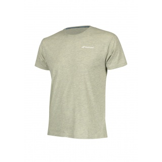 Babolat Tennis-Tshirt Core Logo #18 grau Jungen