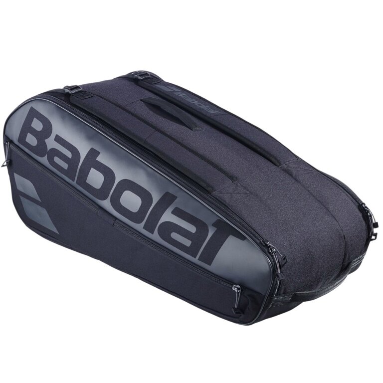 Babolat Tennis-Racketbag Court L (Schlägertasche, 2 Hauptfächer) 2025 schwarz 9er