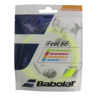 Babolat Badmintonsaite iFeel 66 (Power+Touch) gelb 10m Set