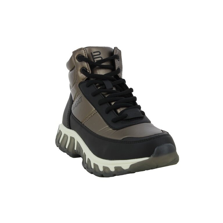 Bagatt Winterschuhe Chi Tex schwarz/taupebraun Damen