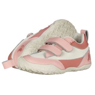Ballop Barfussschuhe Sneaker Tenui (flexible Sohle, Klettverschluss) pink Kinder