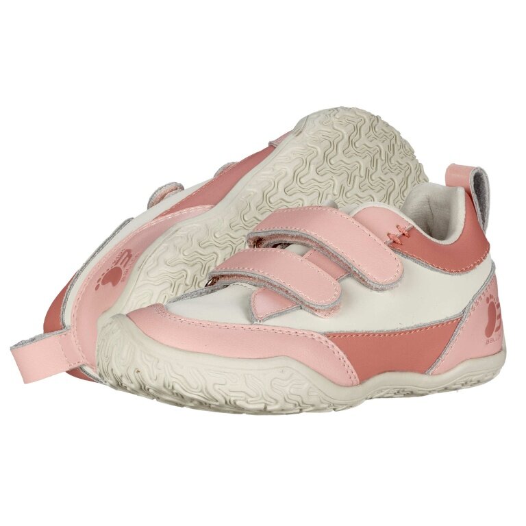 Ballop Barfussschuhe Sneaker Tenui (flexible Sohle, Klettverschluss) pink Kinder
