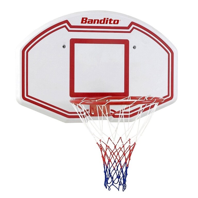 Bandito Basketballkorb Winner mit Halterung (Rückwand + Korb) - 1 stück