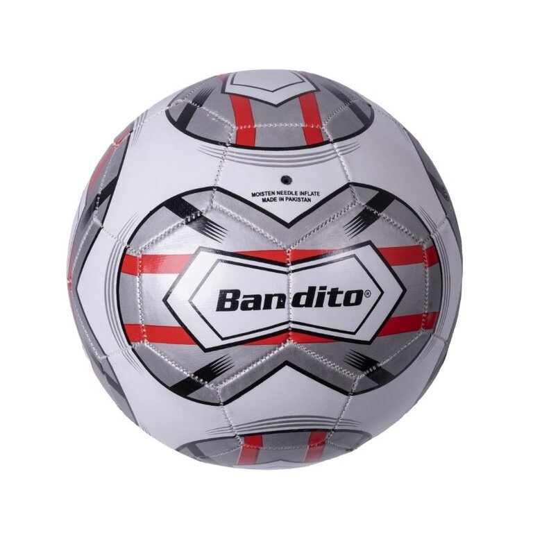 Bandito Fussball - Freizeitball Bomber weiss/grau - 1 Ball