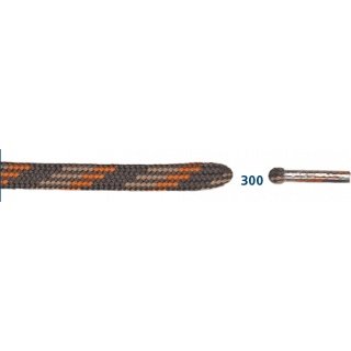 Barth Schnürsenkel Bergsport halbrund orange/beige/grau 120cm