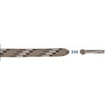 Barth Schnürsenkel Bergsport halbrund beige/weiß/schwarz 120cm