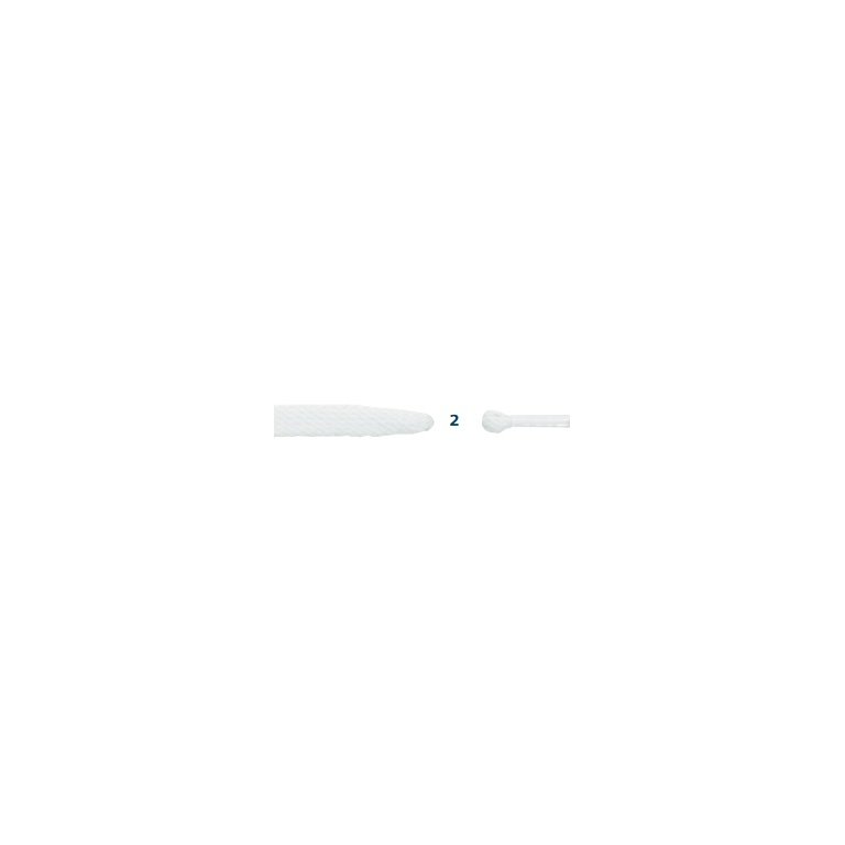 Barth Schnürsenkel Klassik flach weiss 150cm