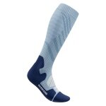 Bauerfeind Kompressionssocke Outdoor Merino Compression (gezielter Kompression) blau Damen - 1 Paar