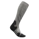 Bauerfeind Kompressionssocke Outdoor Merino Compression (gezielter Kompression) grau Damen - 1 Paar