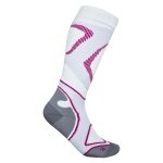 Bauerfeind Kompressionssocke Run Performance Compression weiss/pink Damen - 1 Paar