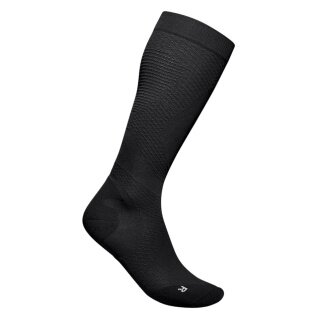 Bauerfeind Kompressionssocke Run Ultralight Compression (atmungsaktiv) schwarz Damen - 1 Paar