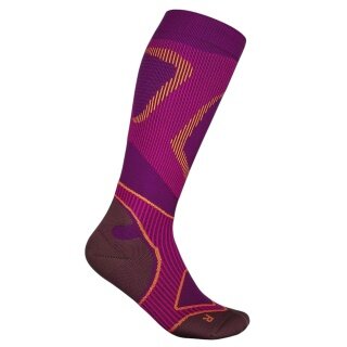 Bauerfeind Kompressionssocke Run Performance Compression violett Damen - 1 Paar