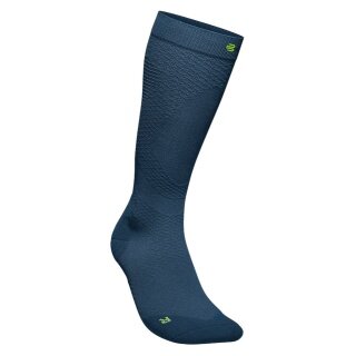 Bauerfeind Kompressionssocke Run Ultralight Compression (atmungsaktiv) navyblau Herren - 1 Paar