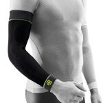 Bauerfeind Armbandage Sports Compression Arm Sleeves Short (leicht, komfortabel) schwarz - 2 Stück