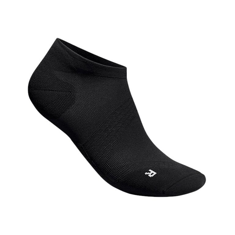 Bauerfeind Sportsocke Run Ultralight Low Cut (Kompressionssocke) schwarz Herren - 1 Paar