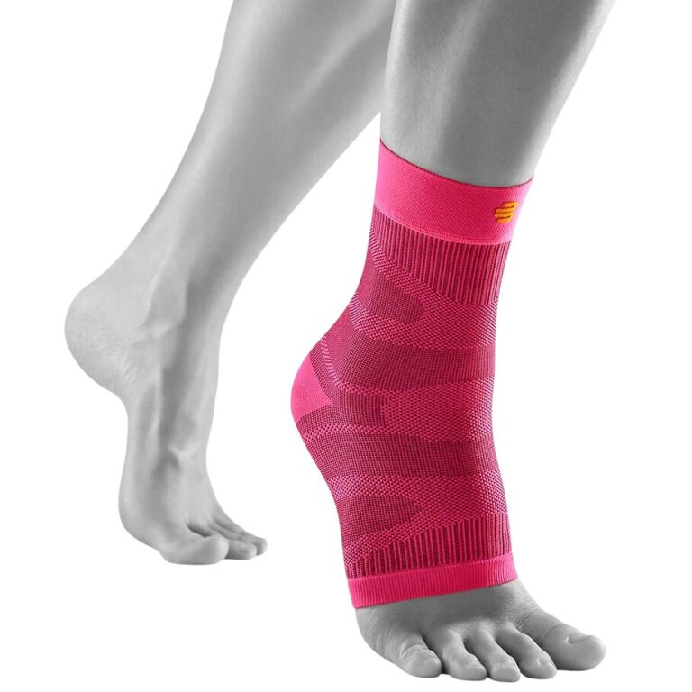 Bauerfeind Sprunggelenkbandage Sports Compression Ankle Support (Kompressionsbandage) pink - 1 Stück