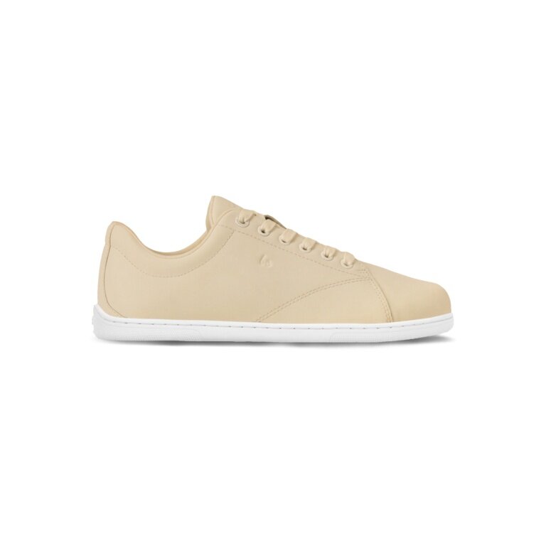 Be Lenka Barfussschuhe Sneaker Core (flexible Sohle, Zero Drop, Leder) beige