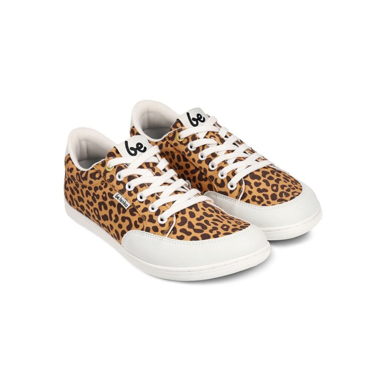 Be Lenka Barfussschuhe Sneaker Rebound (flexible Sohle, pures Barfußgefühl) Leopard braun