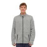 Bench Fleecejacke Agito (wasserabweisend, moderner Design) grau Herren