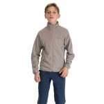 Bergans Fleecejacke Junior Fleece Midlayer Jacket (warm) taupebraun Kinder