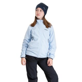 Bergans Fleecejacke Junior Fleece Midlayer Jacket (warm) hellblau Kinder