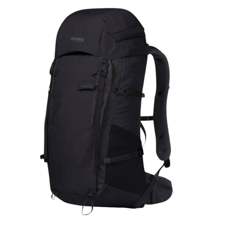 Bergans Wanderrucksack Rondane V6 (Mehrtagestouren, vielseitig, funktionell) schwarz 40 Liter